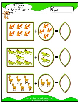 İşlemler yaprak test